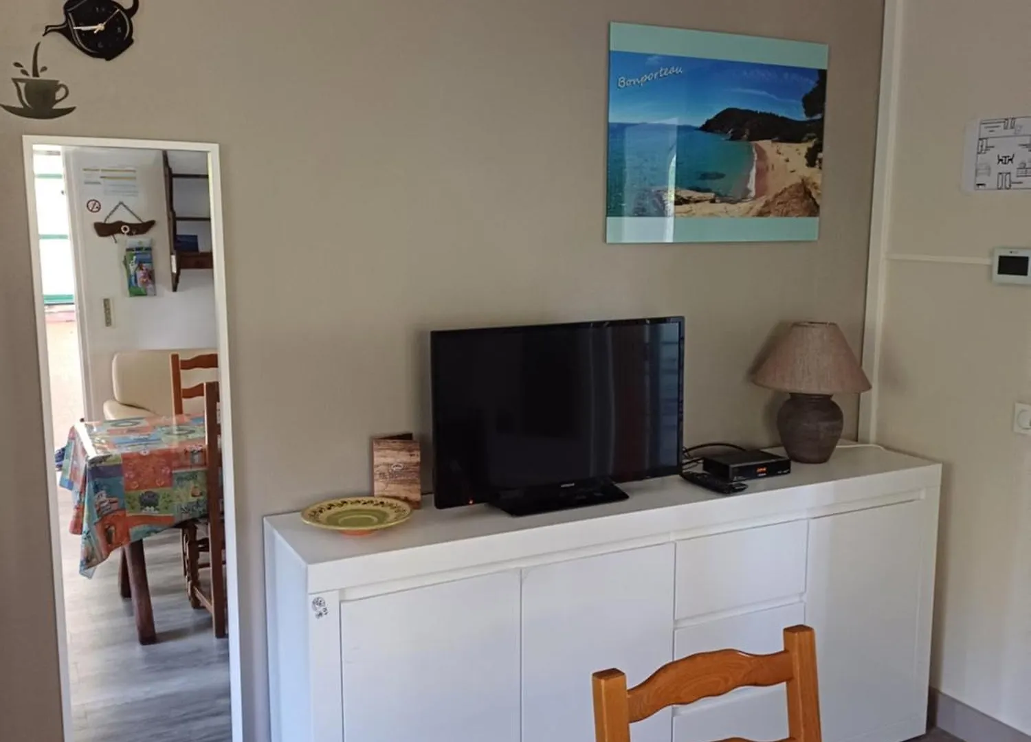 Appartement climatisé au 1er étage d'une maison avec jardin dans un quartier calme Cavalaire-sur-Mer France